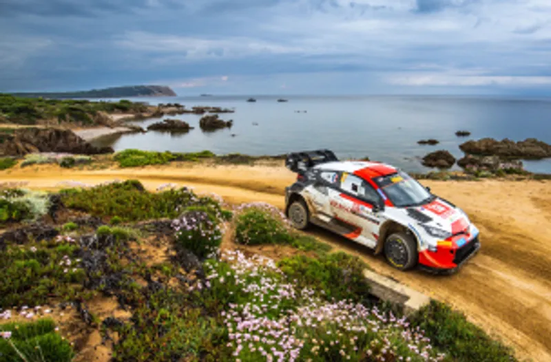Auto da Rally rossa